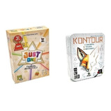 Combo Juego De Mesa Kontour + Just One De Maldon M4e