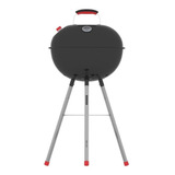 Parrilla Móvil Tramontina Tcp-450l 97.3cm De Alto Y 47.6cm De Diámetro Negra