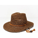 Sombrero Playa Cowboy Style Calado Mujer