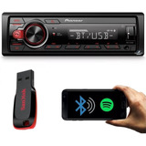 Radio Pioneer Mvh-s218bt Bluetooth Spotify iPhone + Pendrive