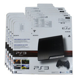 5 Caixas Vazia Para Playstation 3 Slim - Compatível Ps3 Slim