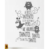 Vinilos Decorativos Mostruo Monster Frase Niños Grande