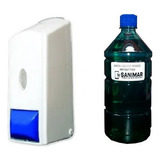 Dispenser Jabon Liquido + Botella Jabon 1 Litro