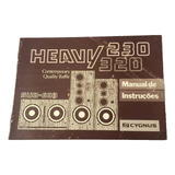 Raro Manual Cygnus Heavy 320 230 - Formato Digital!!
