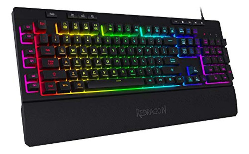 Redragon K512 Shiva Rgb Teclado Para Juegos De Membrana Retr