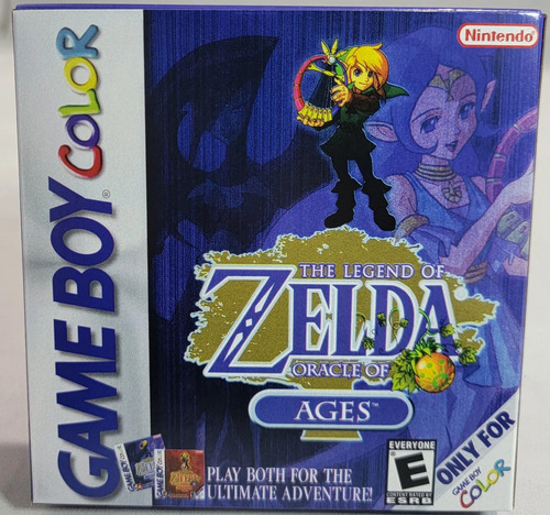 The Legend Of Zelda Oracle Of Ages Gbc Nuevo Con Gratis