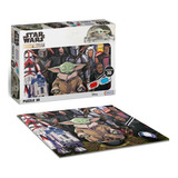 Rompecabezas Puzzle 3d Con Anteojo Star Wars Mandalorian