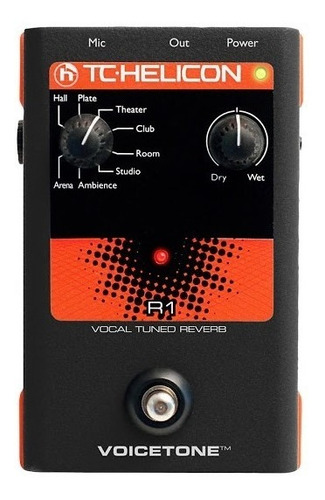 Tc Helicon Voice Tone R1 Procesador Para Voz Efecto Reverb