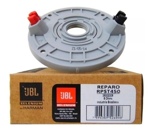 Reparo Super Tweeter Jbl Selenium St450 Trio 300w Rms 8 Ohms