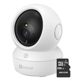 Ezviz Mini Cámara De Seguridad H6cpro-plus-256 Ip Pt 4 Mp Conexión Wi-fi + Seguimiento Inteligente Con Audio De Dos Vías Visión Panorámica Memoria Mircrods De 256gb Ideal Para Uso En Interior