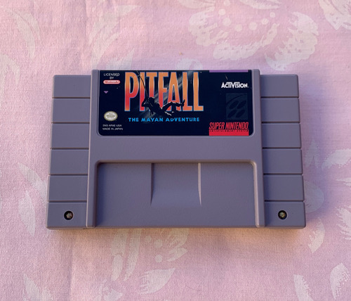 Pitfall Mayan Adventure Juego Original Super Nintendo Snes