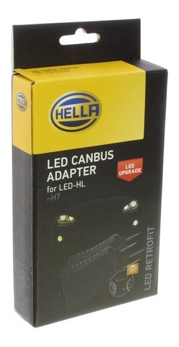 Adaptador Canbus Hella H7 12v 10w 2 Piezas