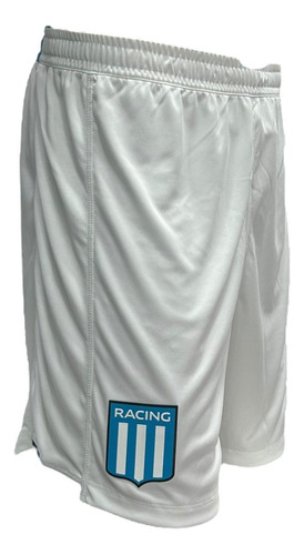 Short De Racing Club Suplente 2024 Kappa Blanco