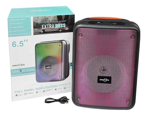 Parlante Recargable De 6,5  Gts 1572 / Bluetooth / Fm / Usb