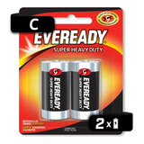 Pila Eveready Carbon Zinc C Blister 2 Unidades