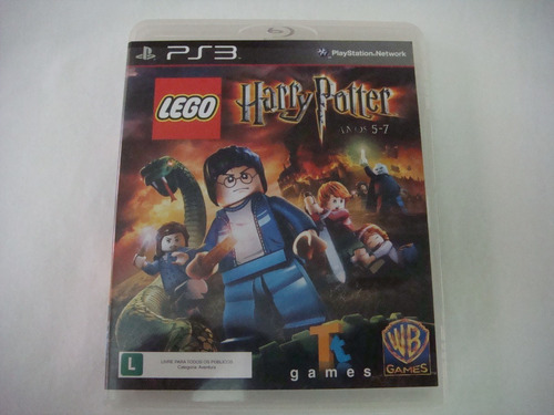 Game Ps-3 Harry Potter Anos 5-7 Lego Usado - G-05
