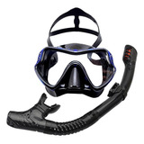 Máscara De Buceo Con Snorkel, Equipo Profesional De Buceo.