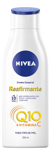  Crema Para Cuerpo Nivea Q10 Plus Collagen 250ml Pack X6uni