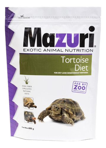 Mazuri Alimento Tortuga De Tierra Y Herbivoras 600g