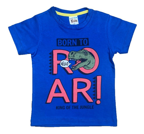Kit 4 Camiseta Gola Careca Menino Roupas Kids - Oferta!