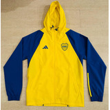 Campera adidas Boca Juniors All-weather Impermeable