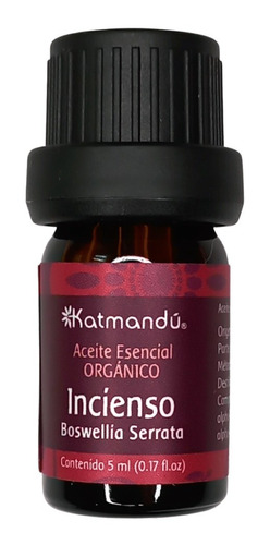 Aromaterapia Katmandú Aceite Esencial Orgánico Incienso 5 Ml