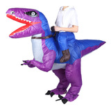 Disfraz De Dinosaurio Inflable De Halloween Para Adultos Y N