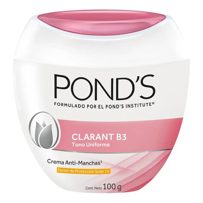 Pond's Clarant B3 Crema Facial Antimanchas SPF 15, Piel Mixta, 100 g | MercadoLibre