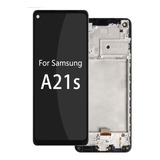Tela De Toque Lcd Para Samsung Galaxy A21s A217f Com Moldura