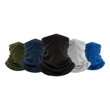 5 Pack Bandana Con Costura - Máscara, Balaclava, Sports, Sol