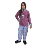 Pijama Polar Niña Chantilly Coral Fleece Morado 