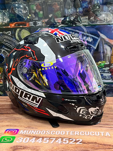 Casco X-lite X-803 Rs   Nolan Full Carbón