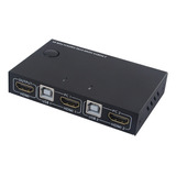 Controlador De Sincronización Hdmi Shared Switcher Usb Mouse