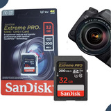 Cartão De Memória Sandisk Extreme Pro 32gb