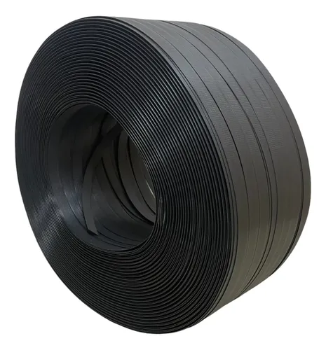 Rollo Fleje Plastico Pp Suncho Negro Manual 13\u002F16\u002F19 Mm 10kg | Envío gratis