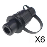 6xwaterproof 3 Pin Conector Eléctrico Remolque Caravana Rv