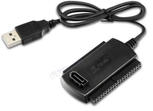 Pack X2 Cable Adaptador Usb Ide Sata 2.0 Disco Duro Externo