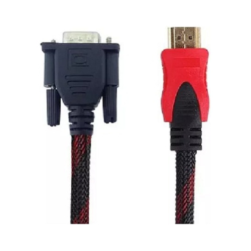 Cable Hdmi A Vga 1.5 Mts Malla Con Filtro