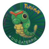 Mousepad De Tazo Pokemon De Modelo #010 Caterpie