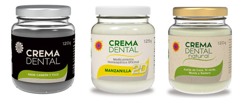 Crema Dental Manzanilla, Tea Tree Y Carb - g a $231