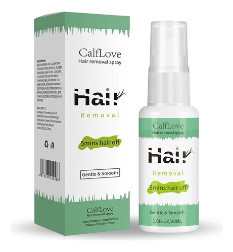 Spray De Depilação Indolor De 30 Ml Permanent Stop Hair D