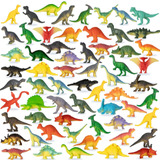 Juego De Mini Juguetes De Dinosaurio Para Nios, 78 Piezas De