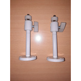 2 Brazos Para Cámaras De Seguridad Ajustable Aluminio Pared