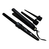 Set Herstyler Plancha Y Ferros Rizadores Profesionales 4pza