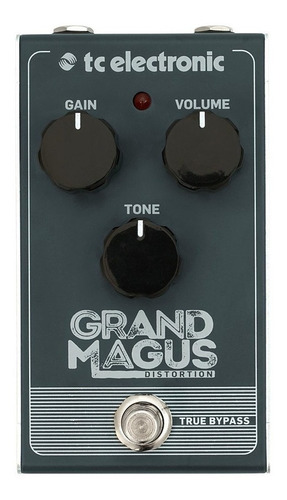 Pedal De Efecto Tc Electronic Grand Magus Distortion  Negro