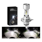 Faros Delanteros Led H4 De La Motocicleta, 2000lm, Para Ilum