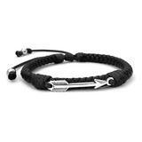 Pulsera Manilla Cuero Trenzado Flecha Iconic Store