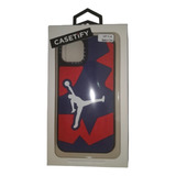 Funda Rigida Casetify 3d - iPhone 14, Jordan Azul Y Rojo