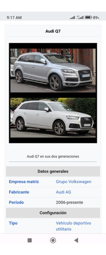 Amortiguador Capot Audi Q7 Ao 2006 Al 2015 Foto 3