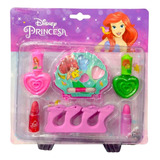 Set Infantil 2en1 Maquillaje + Set De Uñas Princesas Tiny
